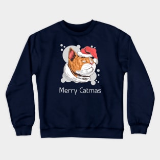 Merry Catmas Crewneck Sweatshirt